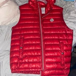 Moncler hooded vest